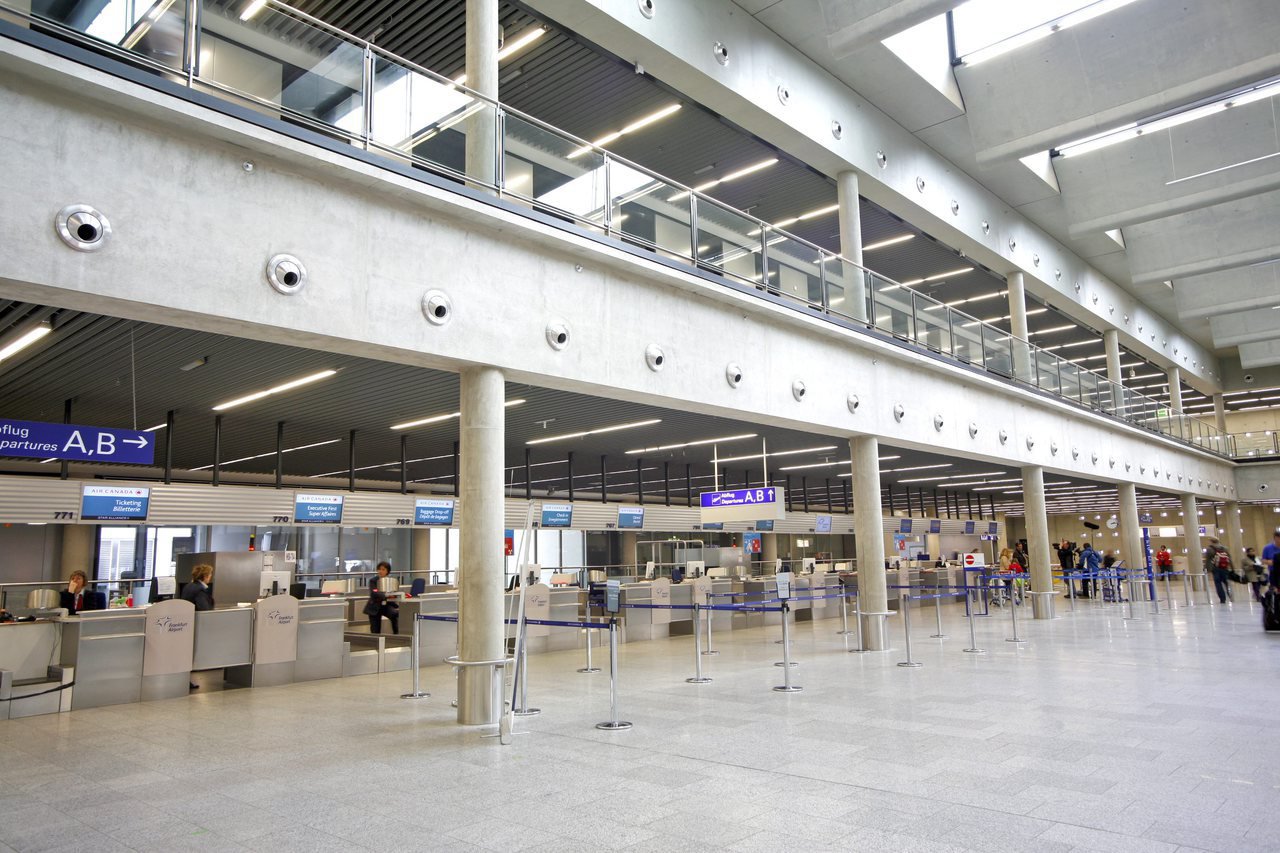 Frankfurt Main Flughafen Terminal 1 www.bommhardt.de