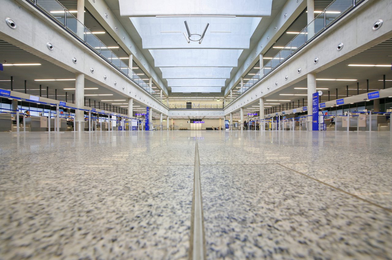 Flughafen Terminal 1 in Frankfurt am Main